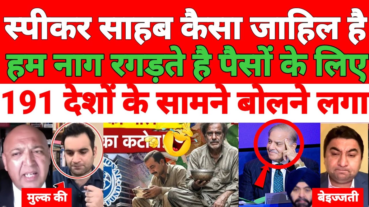 Pakistani media totally shock 😲 speaker Sahab dekho is jahil ko mulk ki ijjat mitti mein Mila Raha