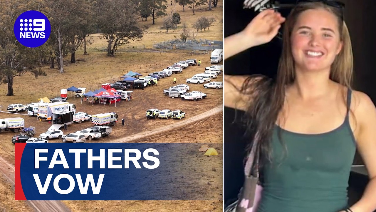Powerful vow from father of missing hiker | 9 News Australia