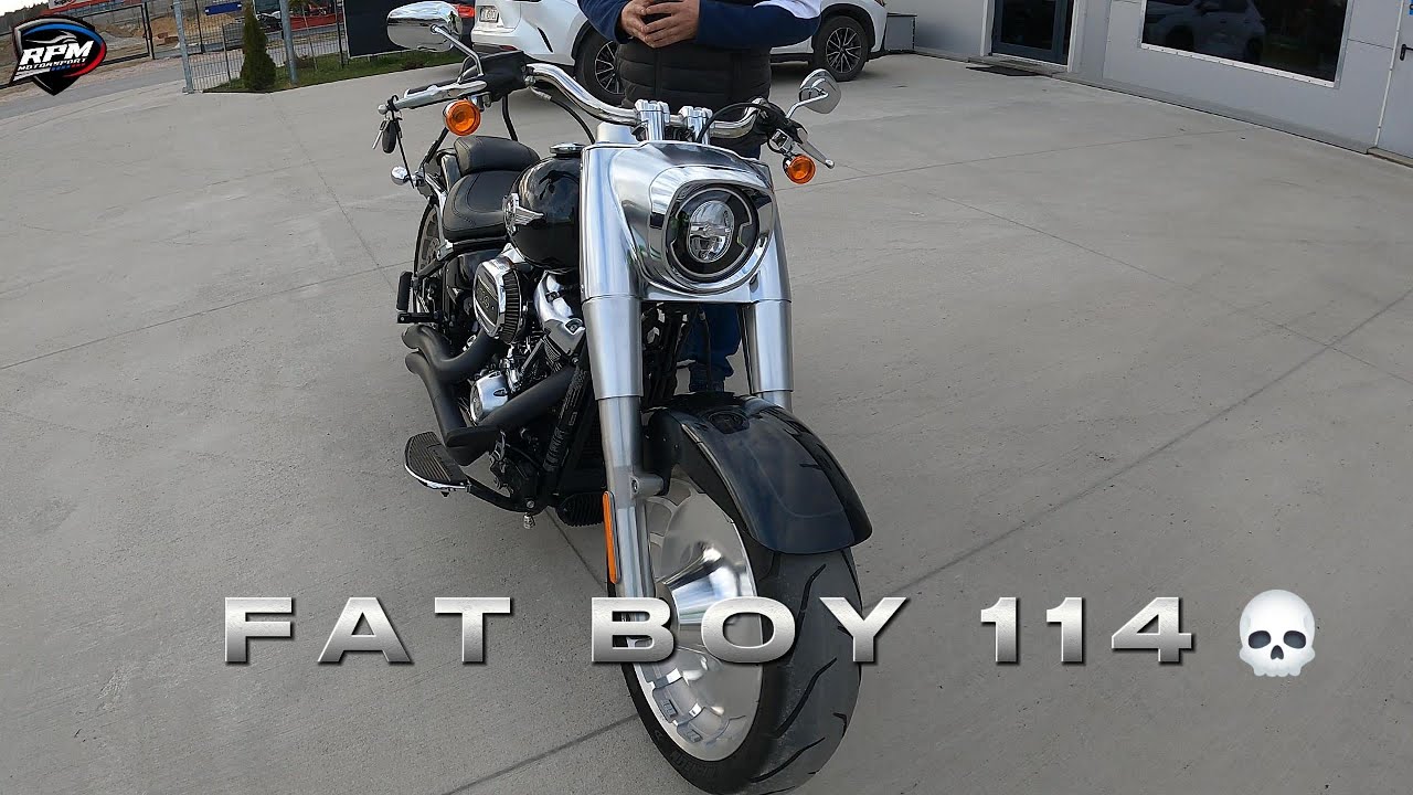 Harley Davidson Fat Boy 114 z 2018r, przebieg 5 208 km!!!