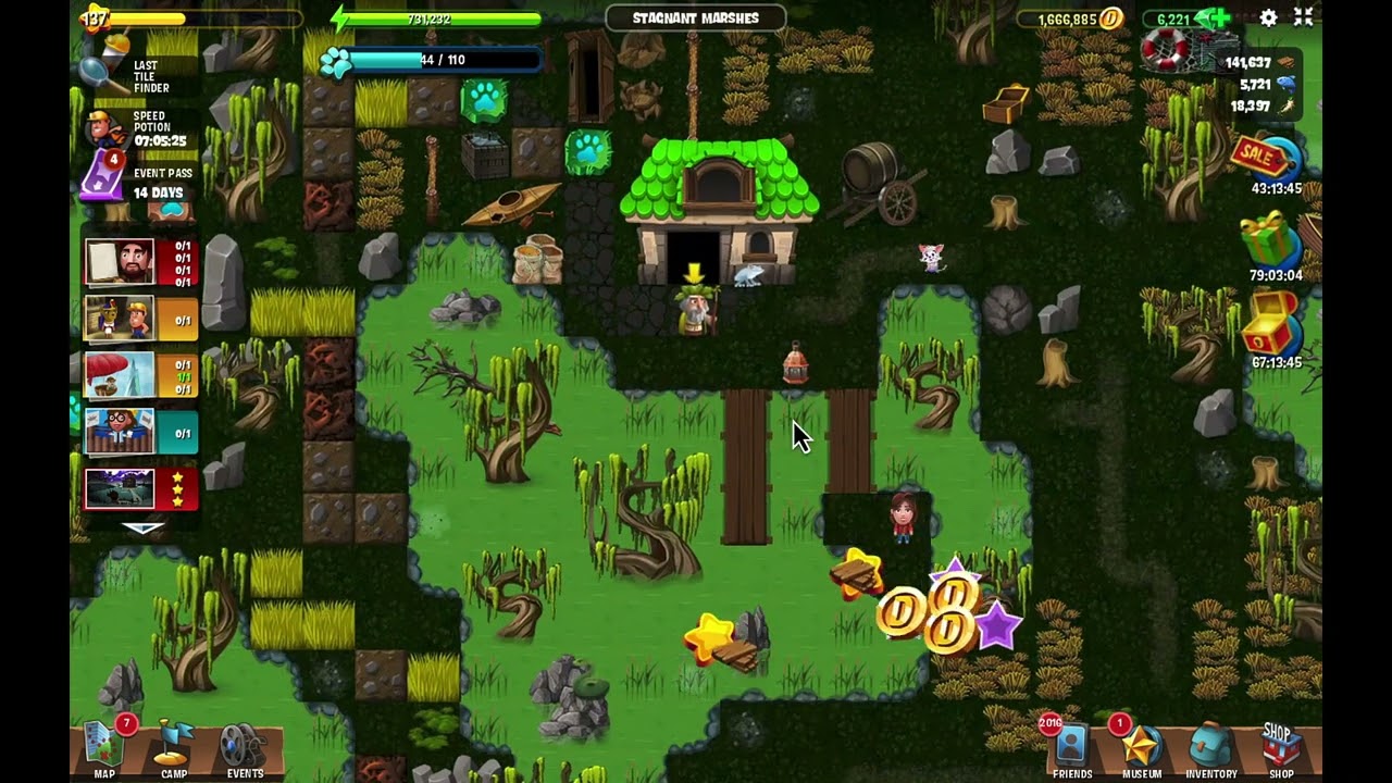 [~Brush of Genius~] #2 Stagnant Marshes - Diggy's Adventure