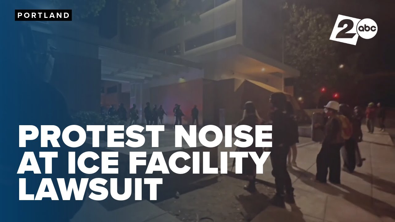 Judge rules in favor of Portland in lawsuit over protest noise near ICE facility