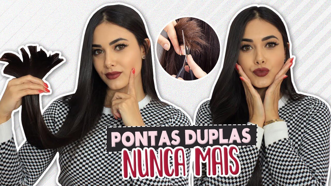 TRATAMENTO CASEIRO PARA ACABAR DE VEZ COM AS PONTAS DUPLAS