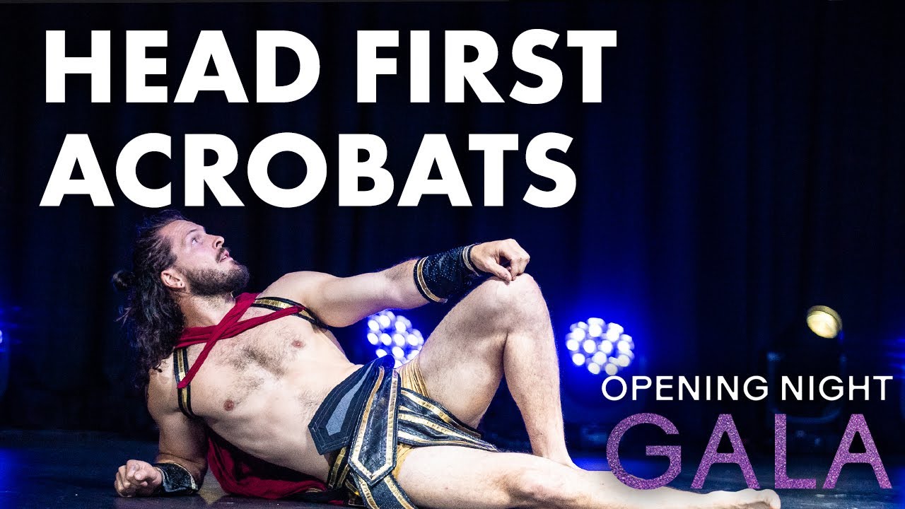 Head First Acrobats showing off for 4 minutes | Melbourne Fringe Festival 2023 Opening Night Gala
