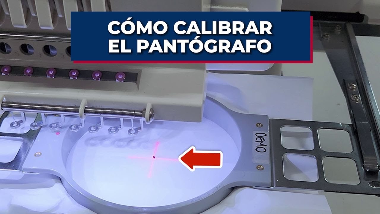 Cómo Calibrar el Pantógrafo de Máquina Bordadora HappyJapan | HCH y HCH PLUS