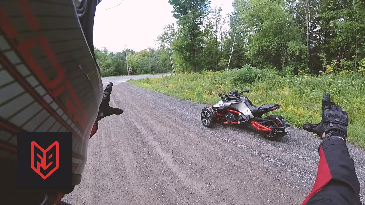 Can-Am Spyder F3-S Первая поездка и впечатления