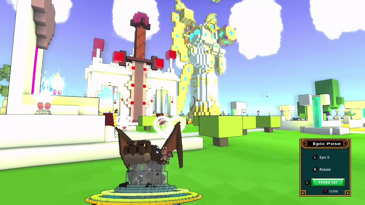 Trove - Giant Dragon in a UFO?!?