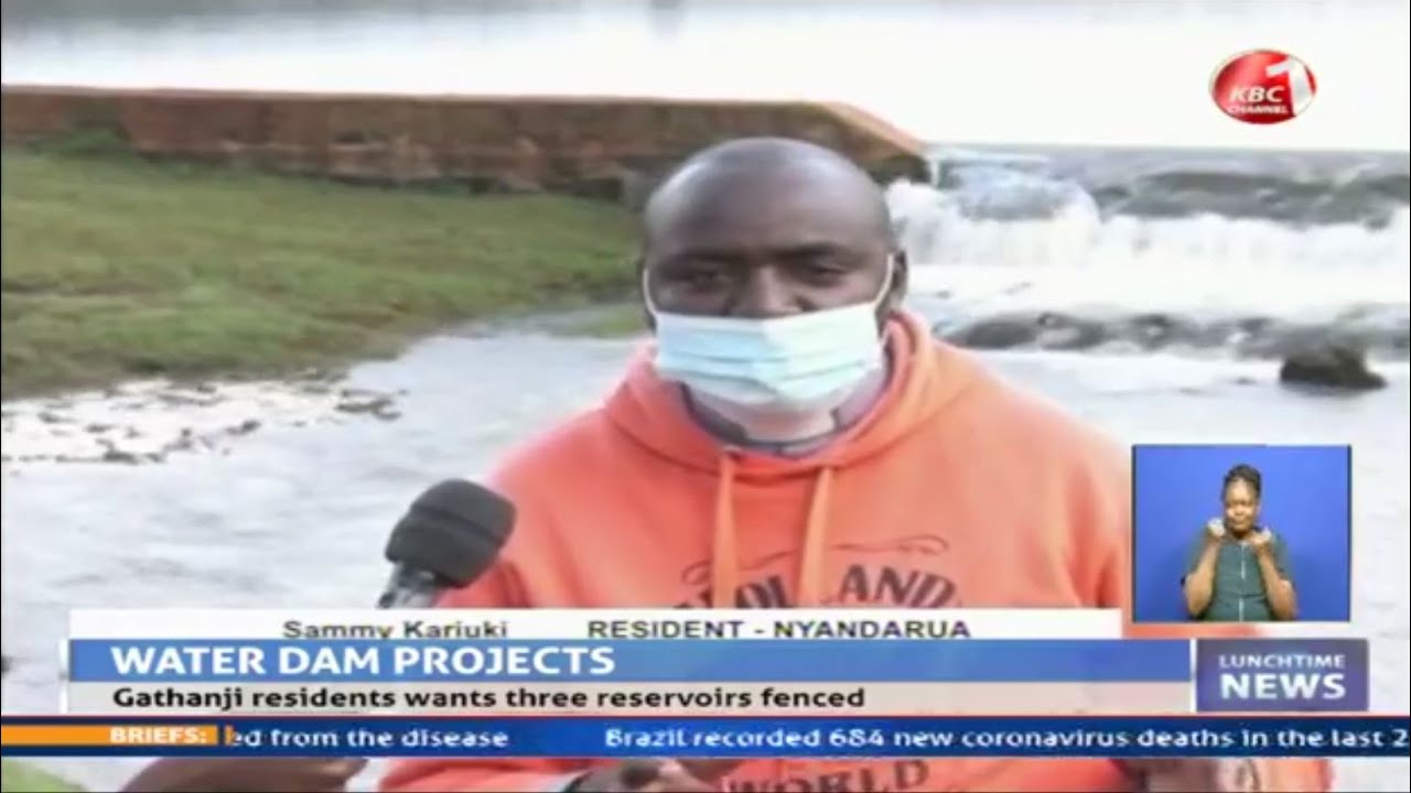 Gathanji residents in Nyandarua County want three reservoirs fenced