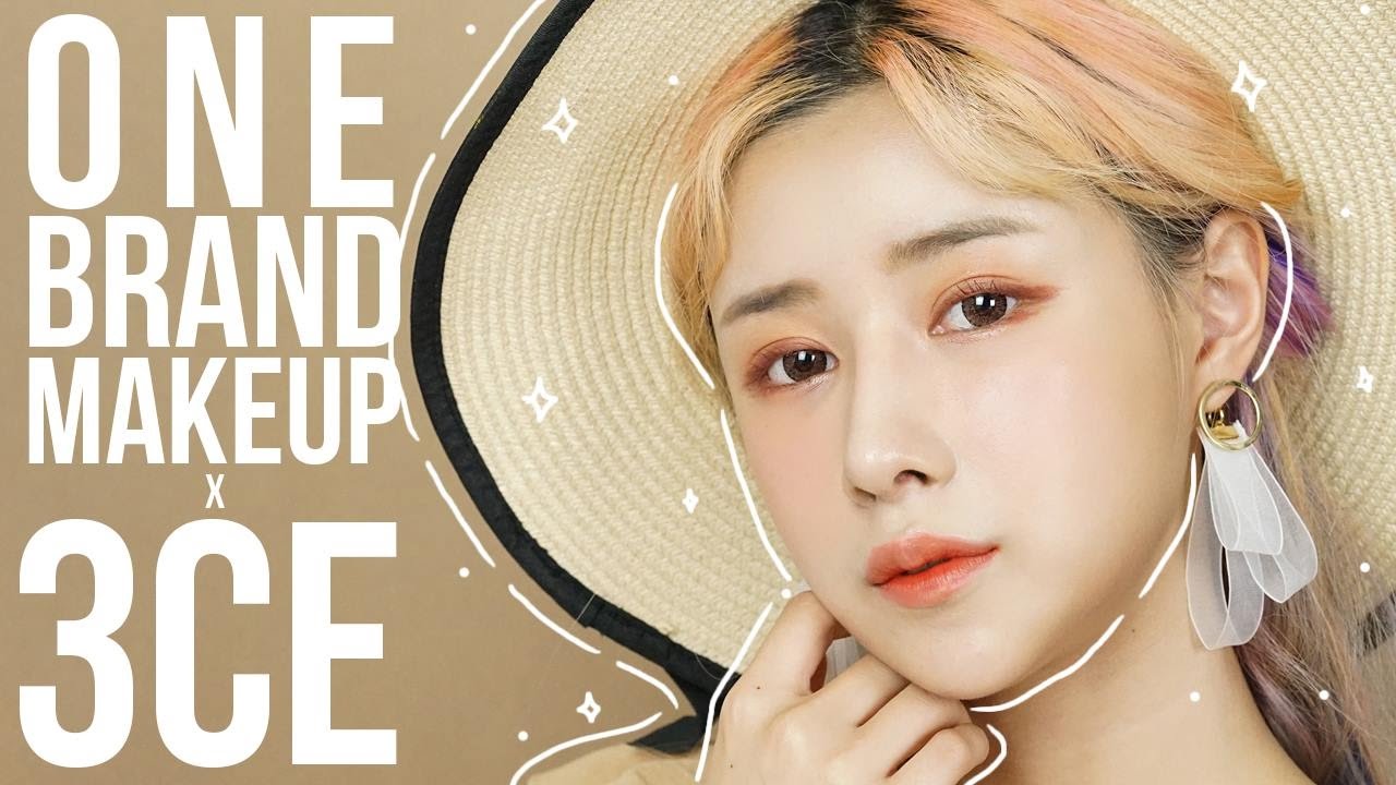1 Brand Makeup แต่งหน้าด้วยเครื่องสำอางยี่ห้อเดียว! | ndmikkiholic ♡