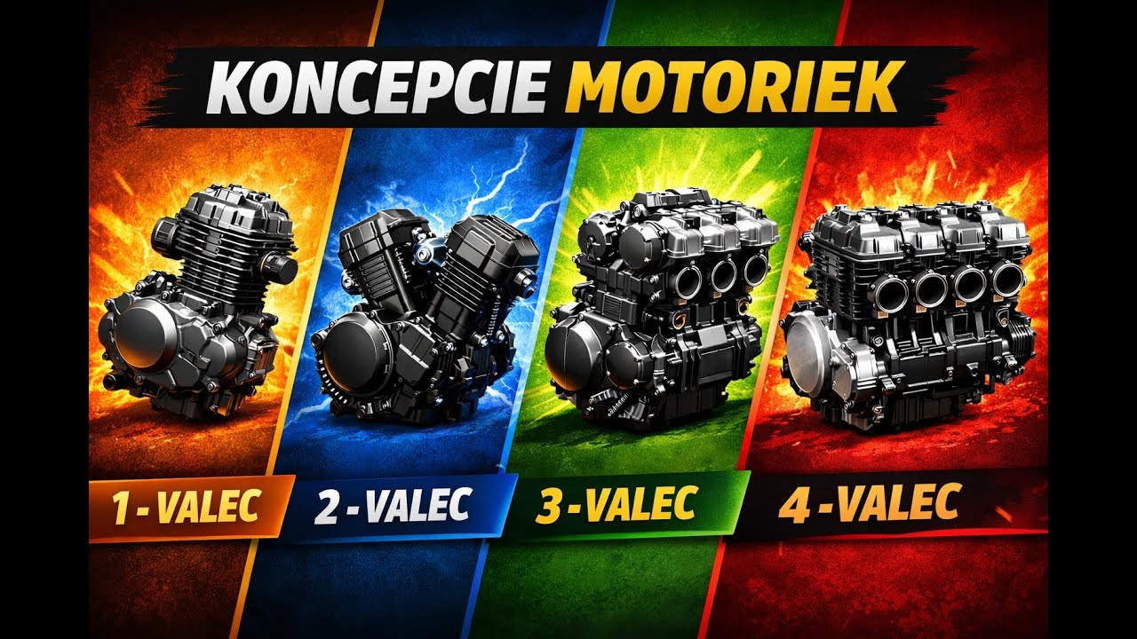 Aký motor si vybrať? 1,2,3 alebo 4 valec?