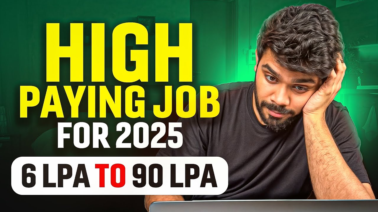 High paying Skills for 2025 | Job Profiles and Salaries