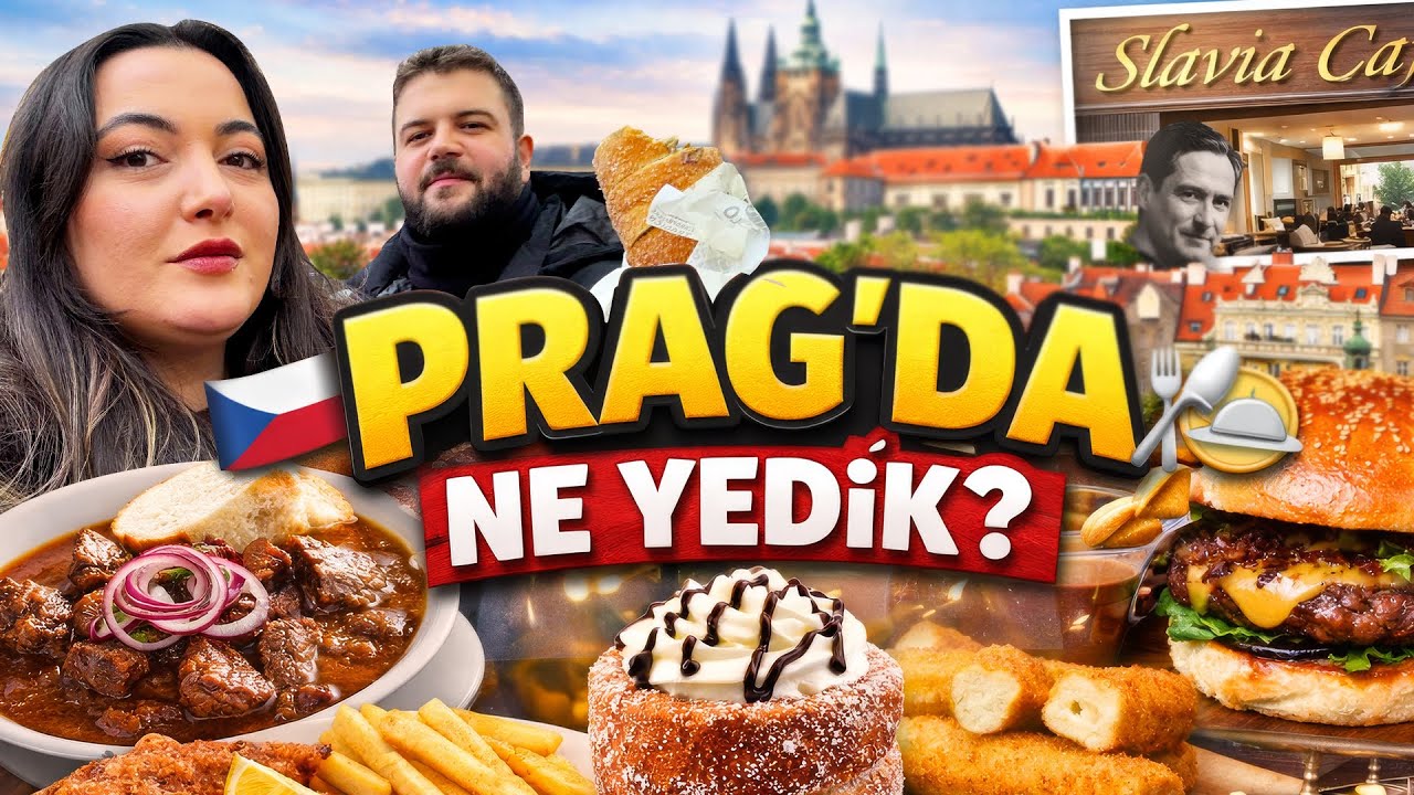 🇨🇿 Prag'da ne yedik? / VLOG