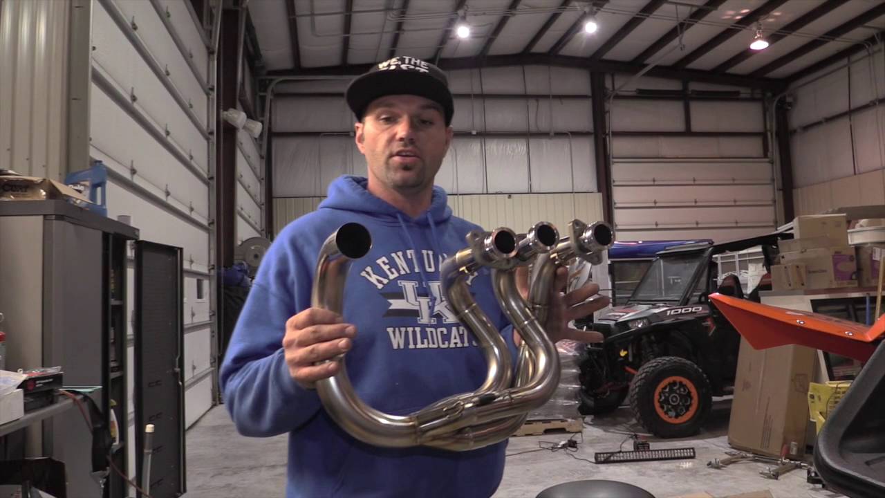 GRAVES MOTORSPORTS YXZ1000r YAMAHA FULL SYSTEM EXHAUST INSTALL HOW 16 rwhp