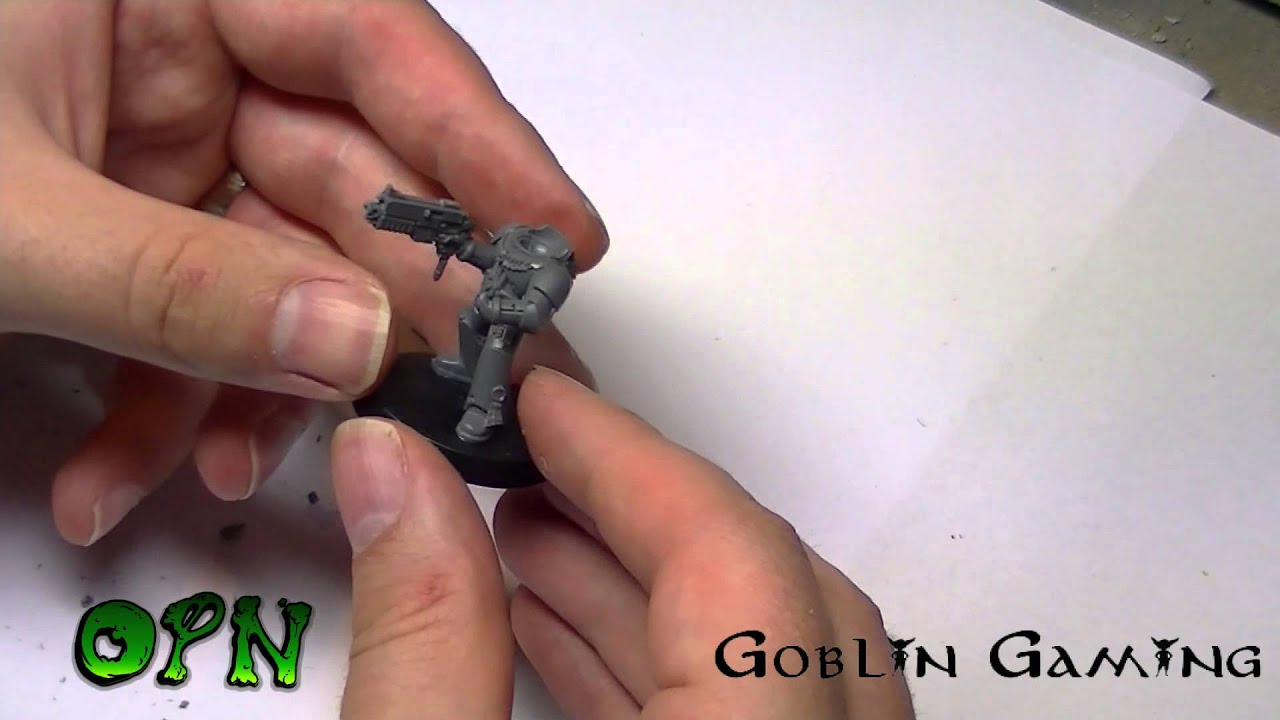 How to build a space marine tactical squad
