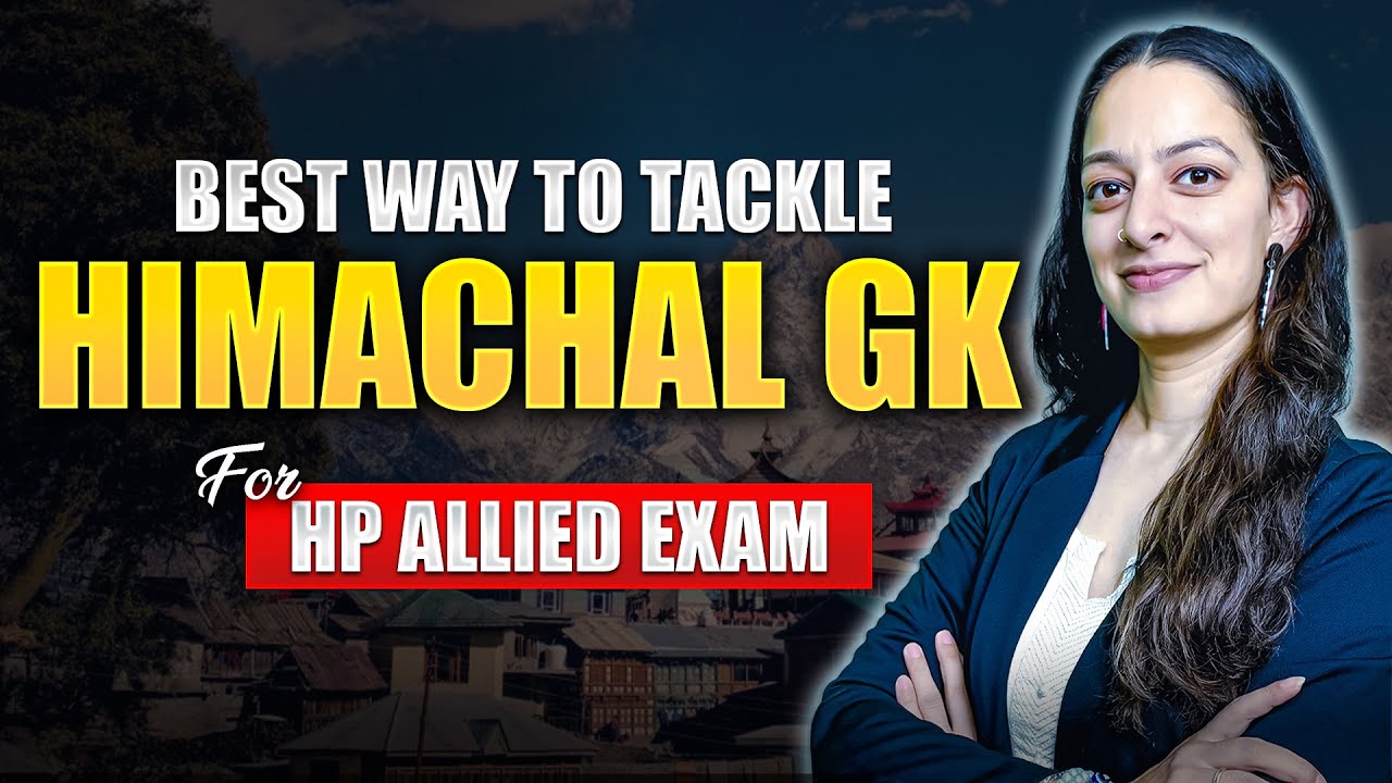 Best way to Tackle Himachal GK for HP Allied Exam #hpallied