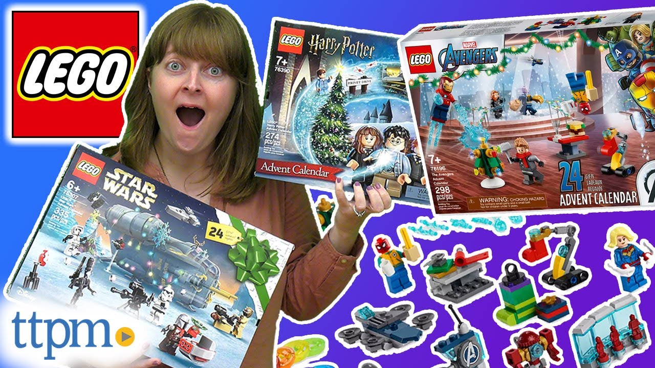 LEGO 2021 Advent Calendars Review! | Avengers, LEGO Friends, Harry Potter, Star Wars, and LEGO City