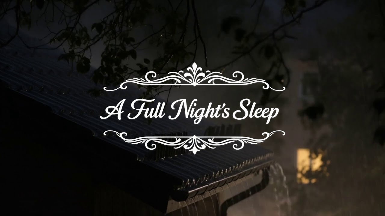 Coastal Thunderstorm at Night – Relaxing Rain & Thunder Sounds for Deep Sleep