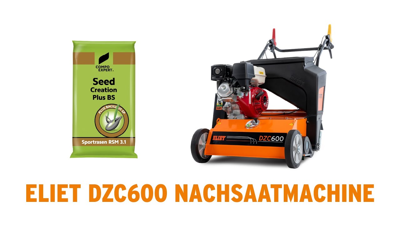 ELIET DZC600 Nachsaatmachine | ELIET & COMO EXPERT | 🇩🇪