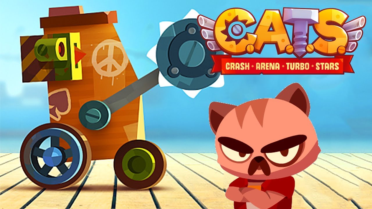 КОТИКИ С ЦИРКУЛЯРКОЙ | CATS: Crash Arena Turbo Stars | Жестянка