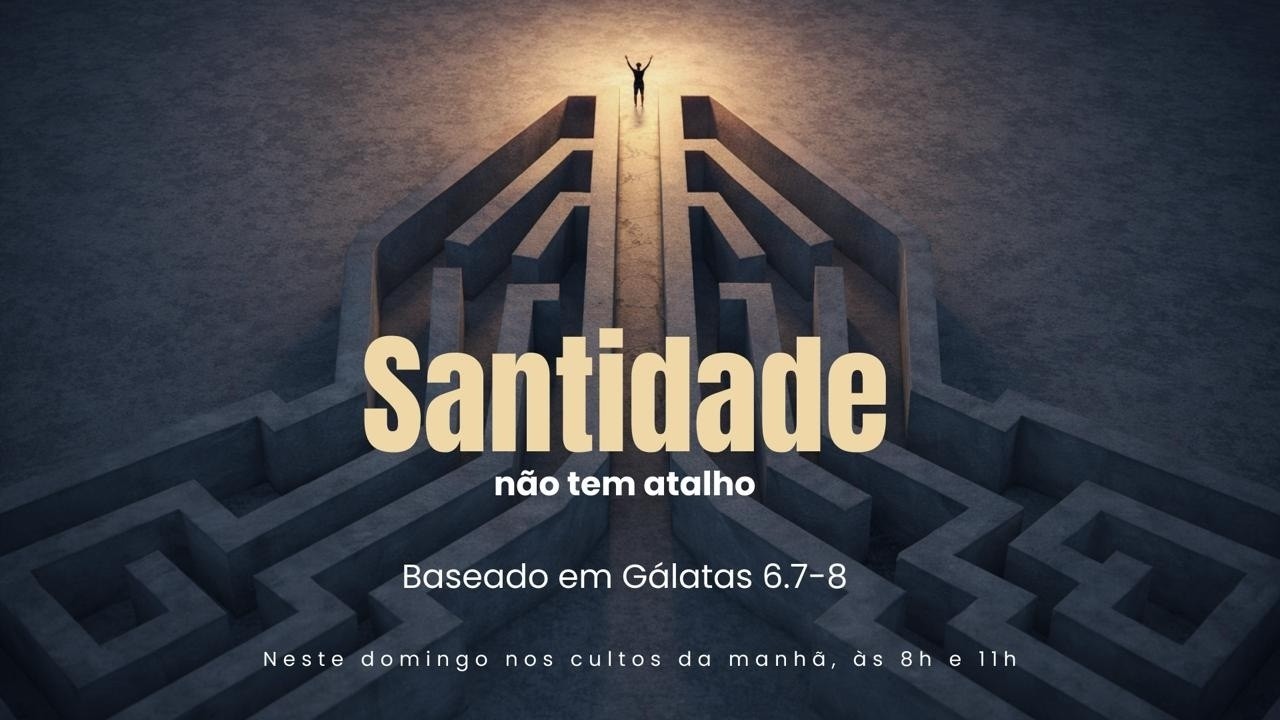 Santidade não tem atalho | Rev. Marcelo Martinello - 01.03.26