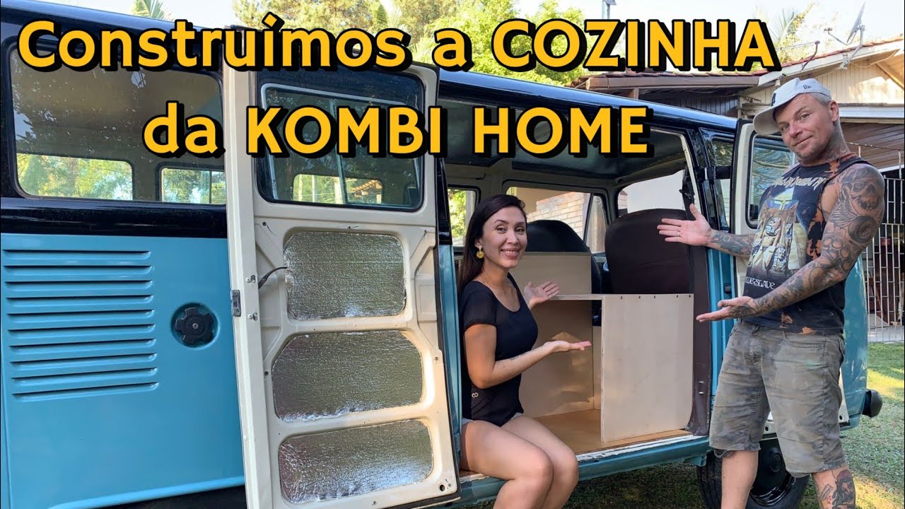 Kombi Home Ep05 Construindo o MÓVEL PRINCIPAL