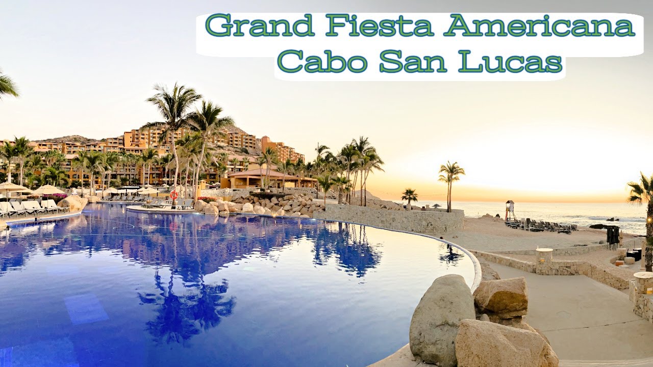 Grand Fiesta Americana Resort, Cabo San Lucas// Walk Thru Tour// Cheating on the RV!!