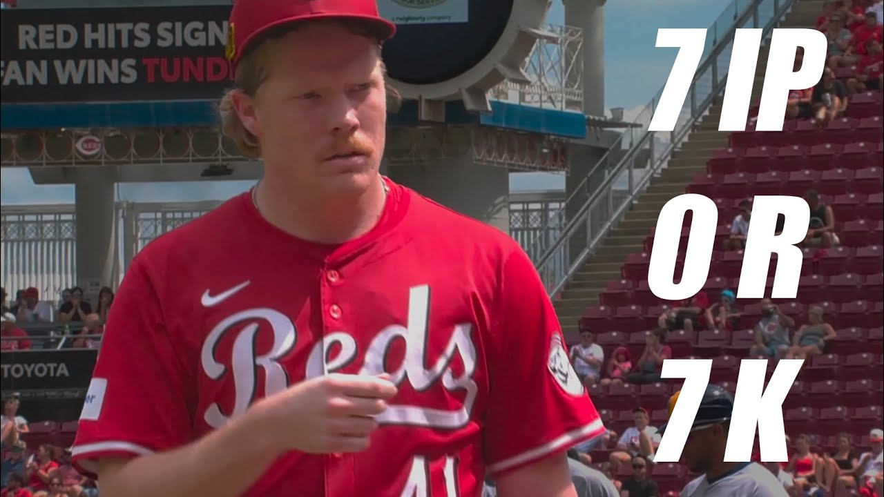 Andrew Abbott Throws 7 Shutout Innings with 7 Ks vs Brewers!