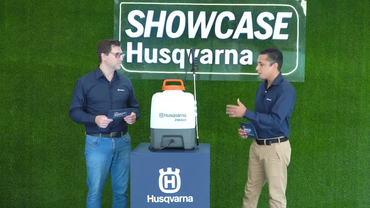 Lançamento Pulverizador a Bateria Husqvarna 318iS20