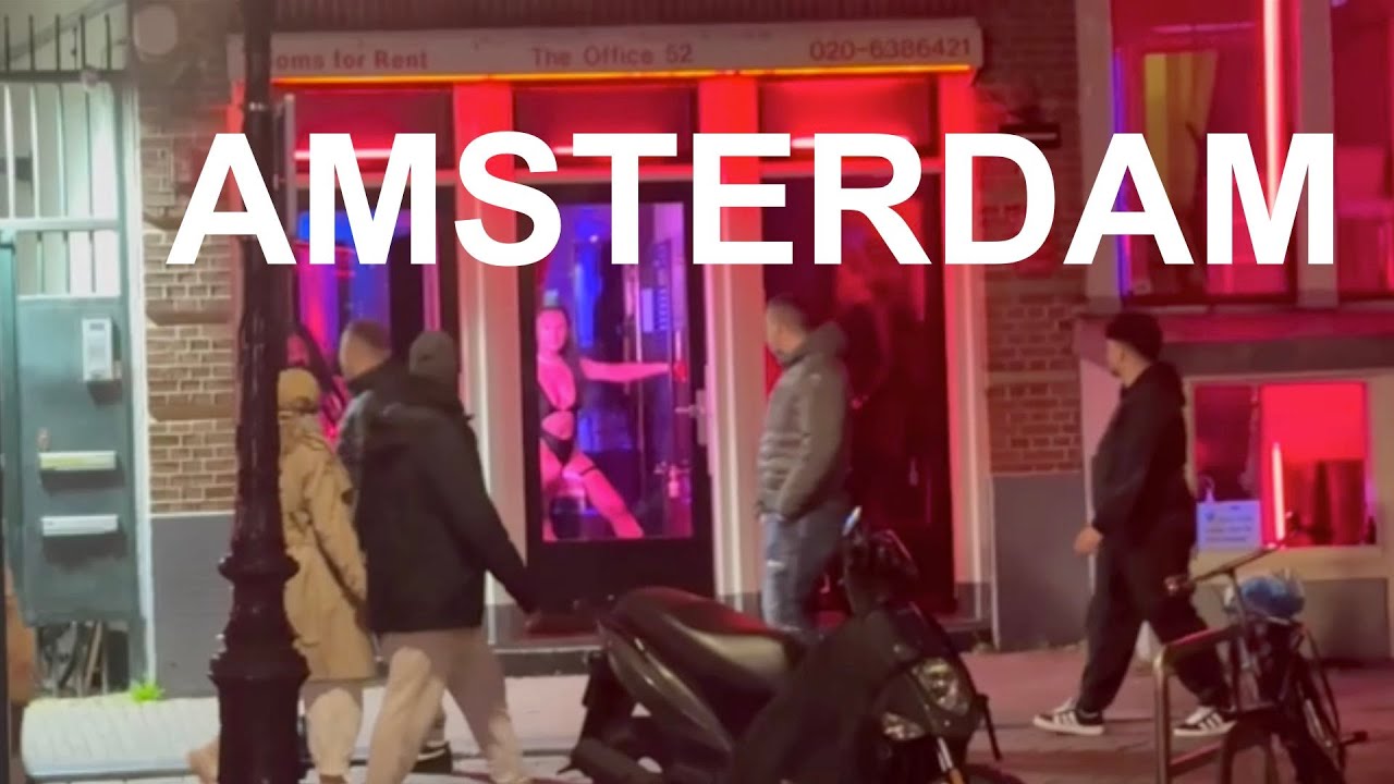 AMSTERDAM 🇳🇱 landmarks and red light district