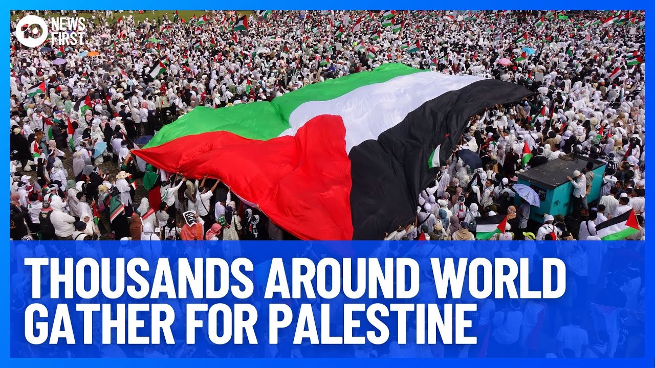 Pro-Palestine Protests Gather Thousands Around Globe Over Weekend | 10 News First