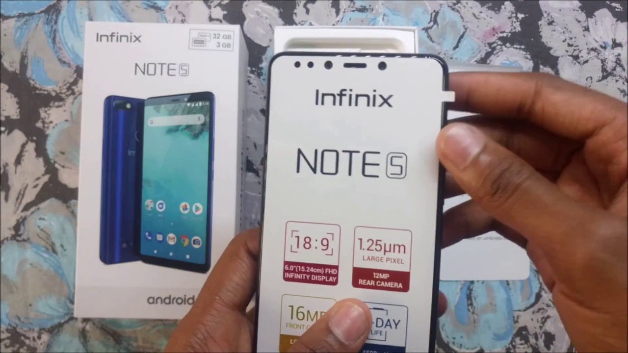 Infinix Note 5 X504 Unboxing