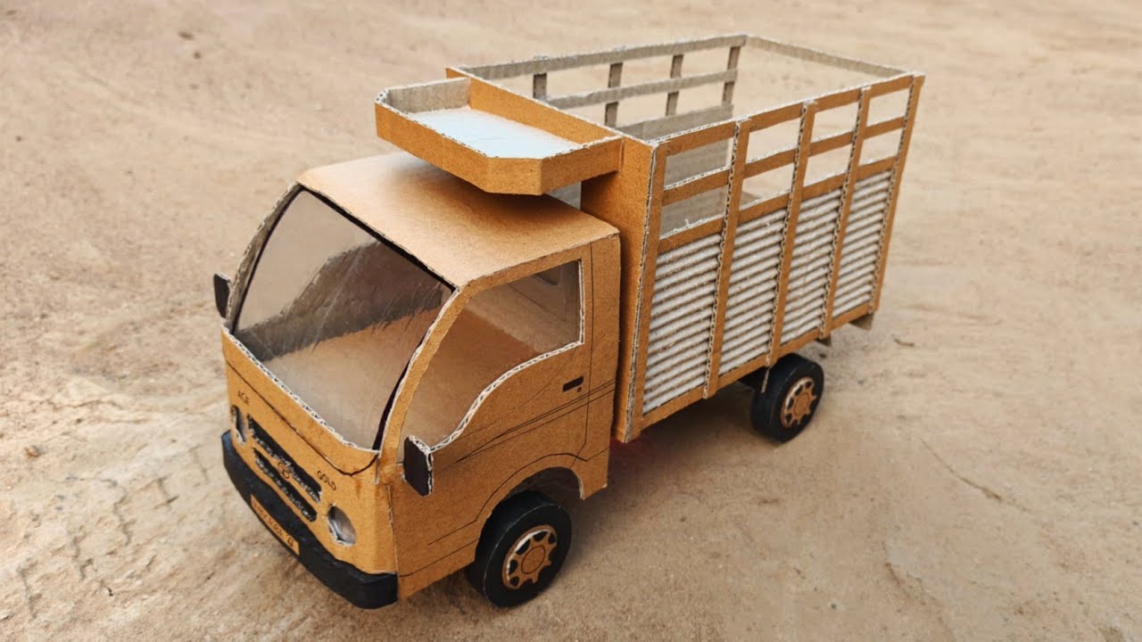 How to Make a Cardboard Tata Ace Pickup (and WHY it matters)