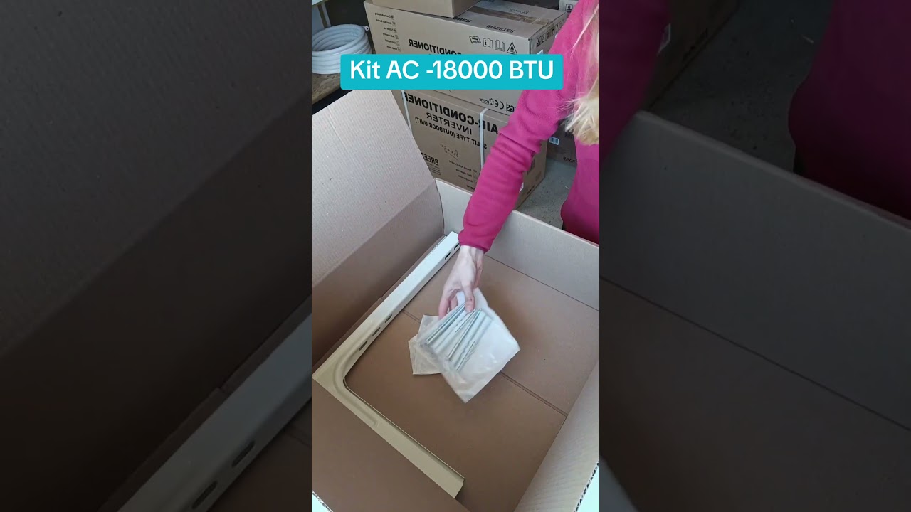 ❄️ Kit instalare AC -18000 Btu -4 M❄️ #agroclima #clima