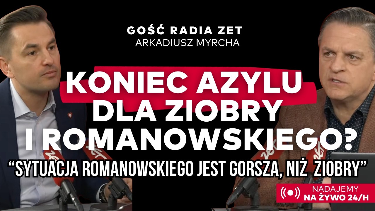 Romanowski bliższy przywitania się z ojczyzną, niż Ziobro. Myrcha: 