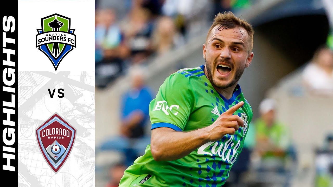HIGHLIGHTS: Seattle Sounders FC vs. Colorado Rapids | July 23, 2022