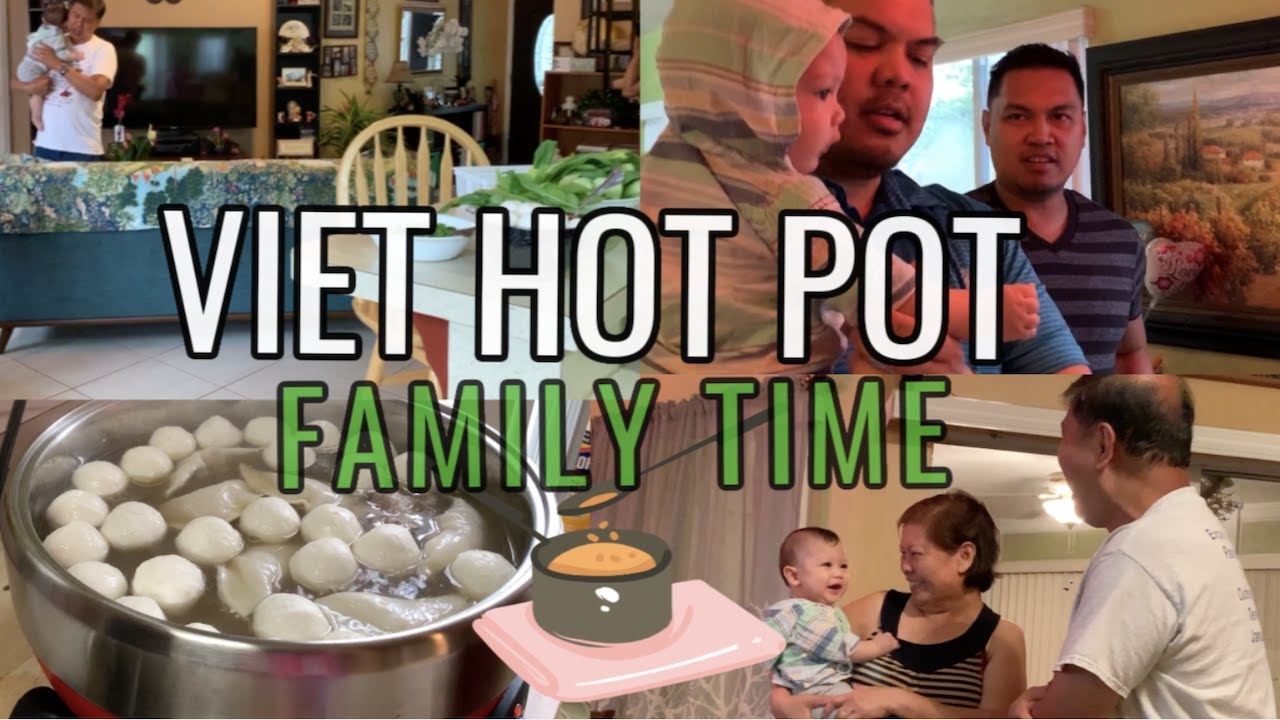Vietnamese Hot Pot With My Filipino Family | Mom Turns 66 Years Old