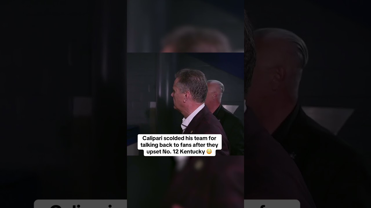 Calipari scolded Arkansas