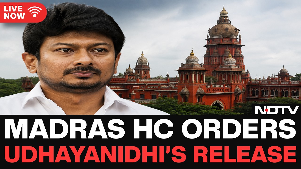 Udhayanidhi Stalin Arrested LIVE Updates | Madras HC Orders Release Of Udhayanidhi | CM Vijay