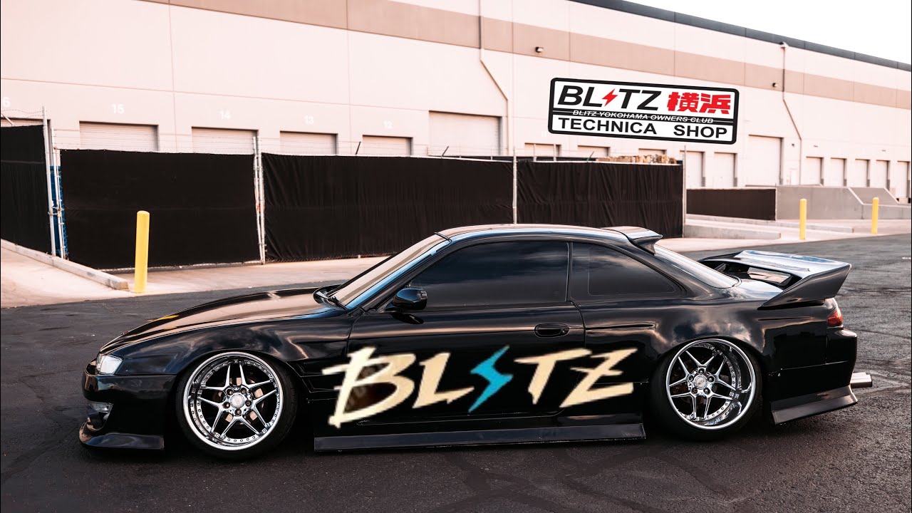 8inch Lips BLITZ 03 wheels for the s14 Silvia