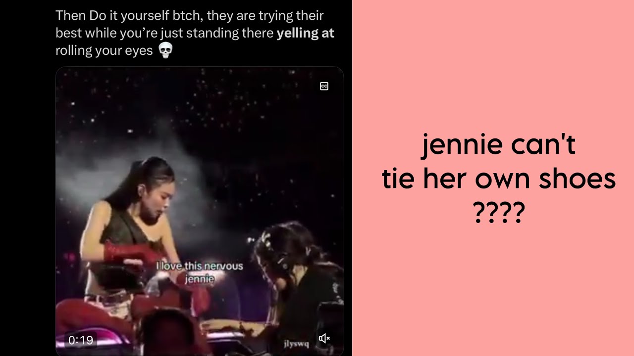 blackpink's deadline tour is off to a rocky start... // jennie is a mean girl
