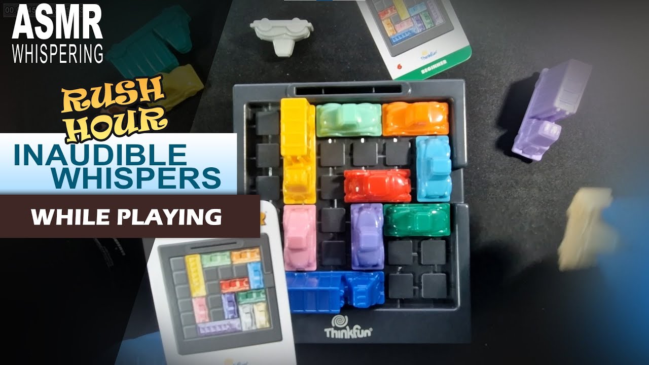 ASMR: Inaudible whispers and mouth sounds while playing | ASMR mumbling mouth sounds triggers