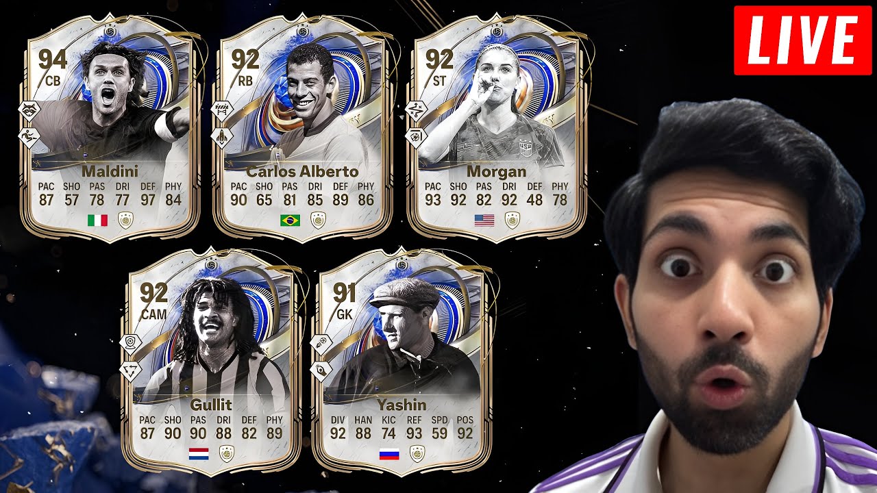TOTY ICONS TEAM 2 & DEFENDERS LIVE 🥶 || EAFC 26 LIVE