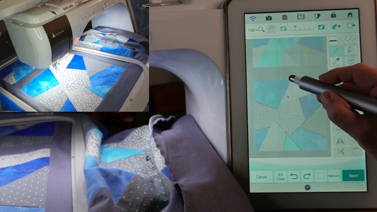 Easy Crazy Quilting with Baby Lock Solaris