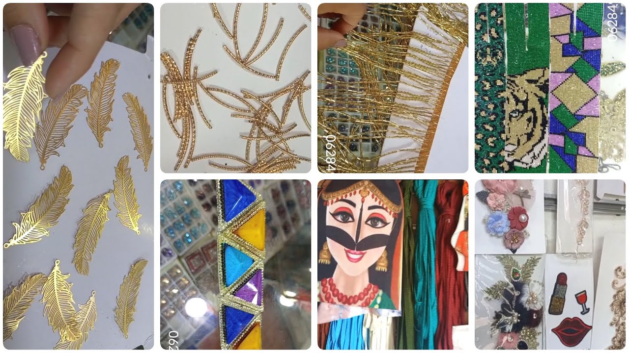 جولة في محل بيع العقيق والاحجار ولوازم الخياطة🧵تعرفو على الجديد 👌