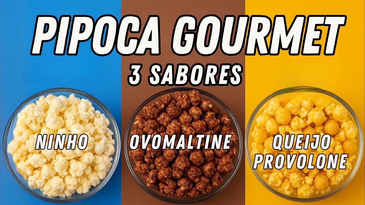 Pipoca de Ninho, Ovomaltine e Queijo | Qual é a Melhor?