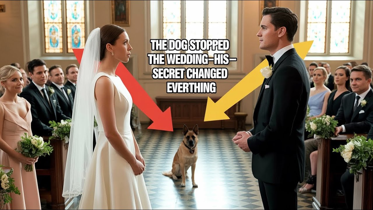 On Her Wedding Day, an AMAZING Police Dog Stopped Her—What He REVEALED Will TOUCH Your Heart!