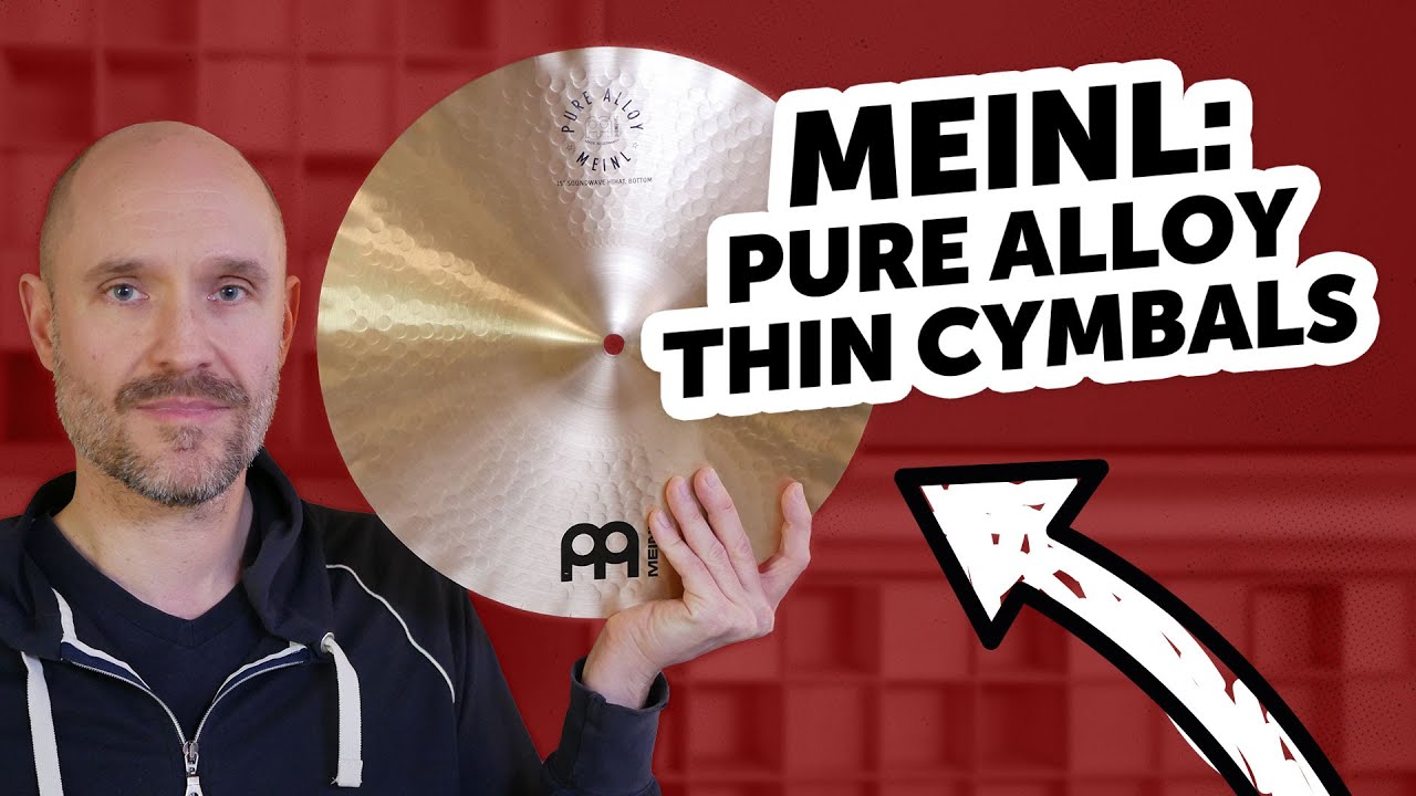 Meinl | Pure Alloy Thin Cymbals | Soundwave HiHats | Sound Demo