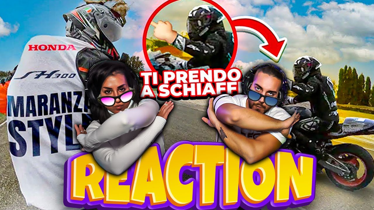 REACTION a i MARANZA non piacciono ai MOTOCICLISTI! 🤷🏻‍♂️🥷