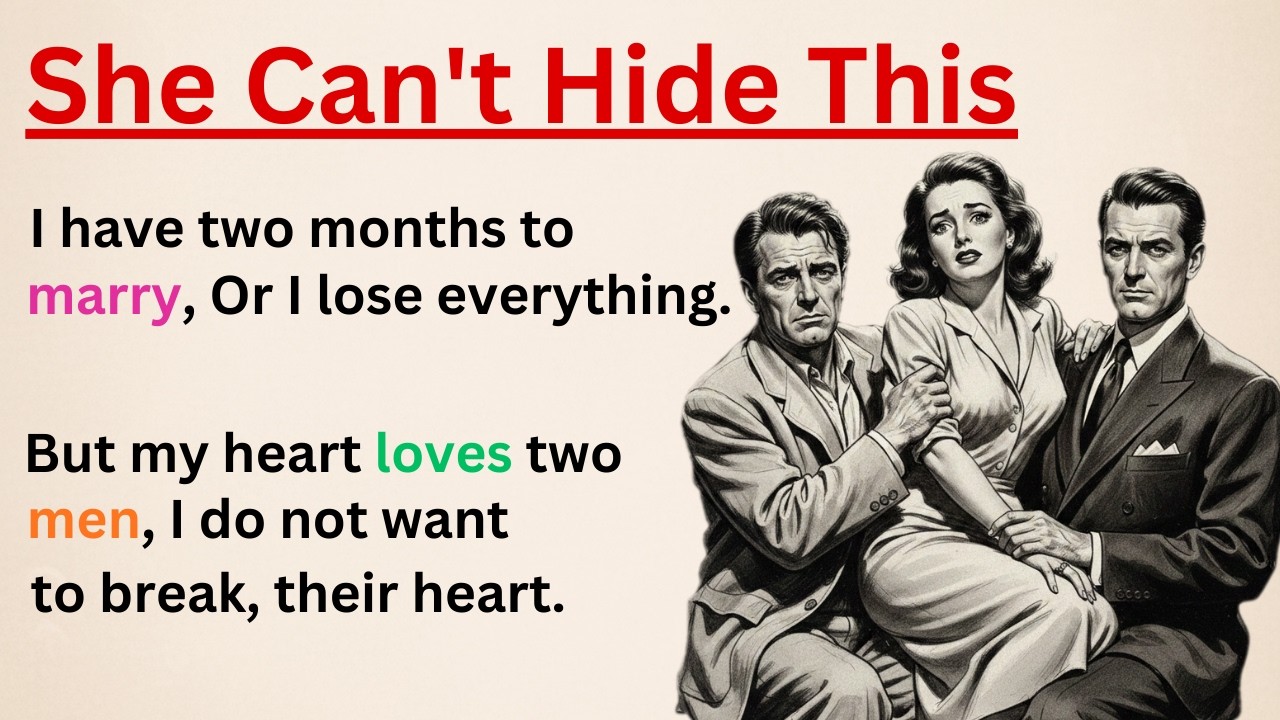 Learn English With Stories ⭐️ She Can't Hide This  | Level 2 English Listening & Speaking Practice