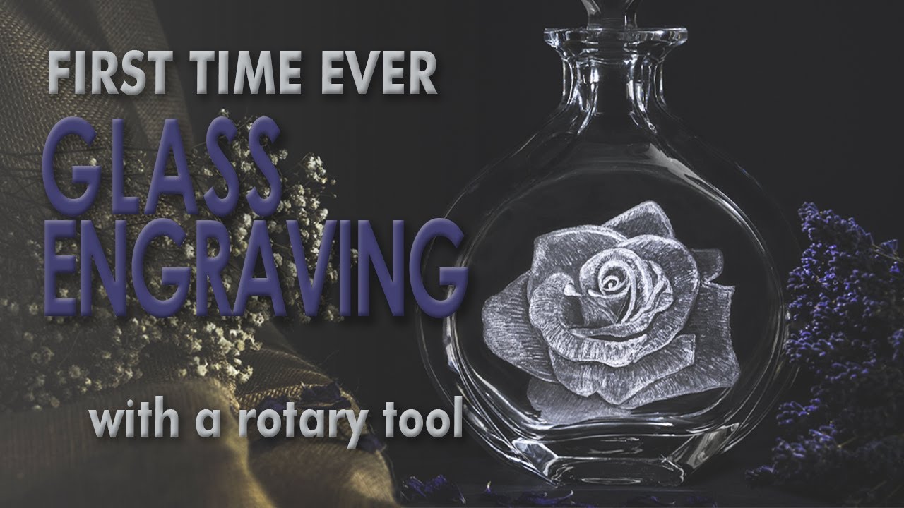 I tried GLASS ENGRAVING for the very first time
