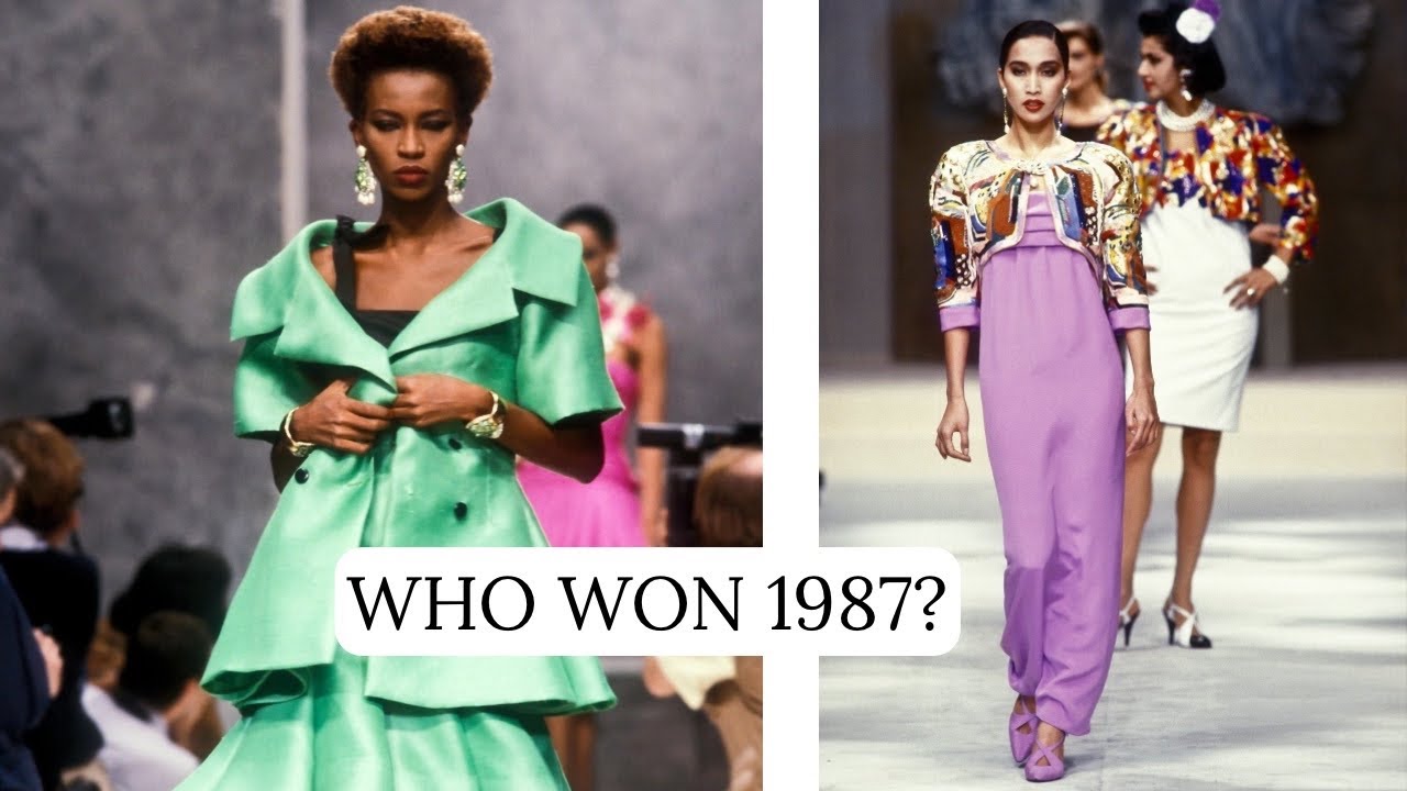 1987 Haute Couture: Dior, YSL, Chanel – Icons of the Era